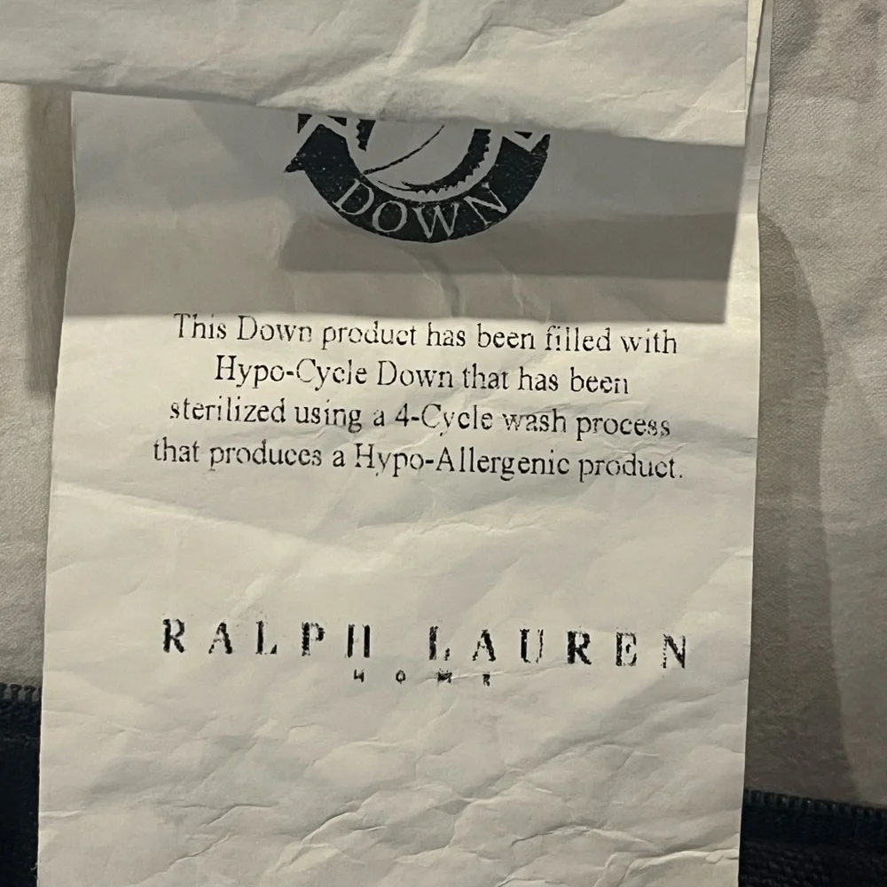 Ralph Lauren Equestrian Saddle Silk Linen Floor Pillow 37”x37” Huge Made in USA